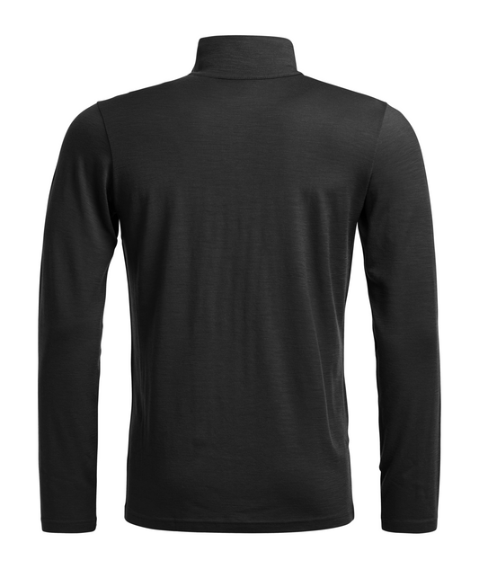 185 ROCK'n'WOOL ZIP NECK M