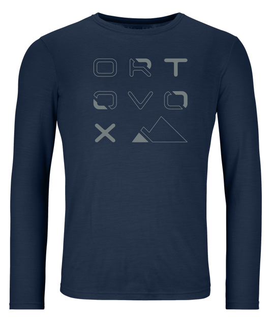 185 MERINO BRAND OUTLINE LONGSLEEVE M