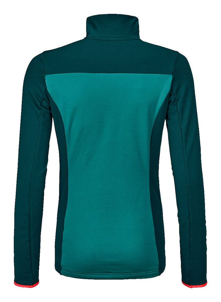 FLEECE LIGHT ZIP NECK W