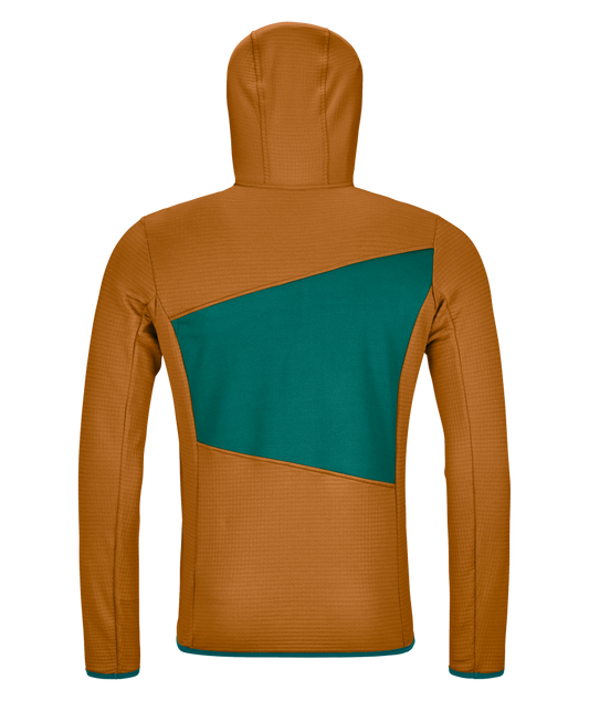 FLEECE GRID HOODY M