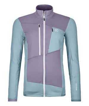 Fleece Grid Jacket W