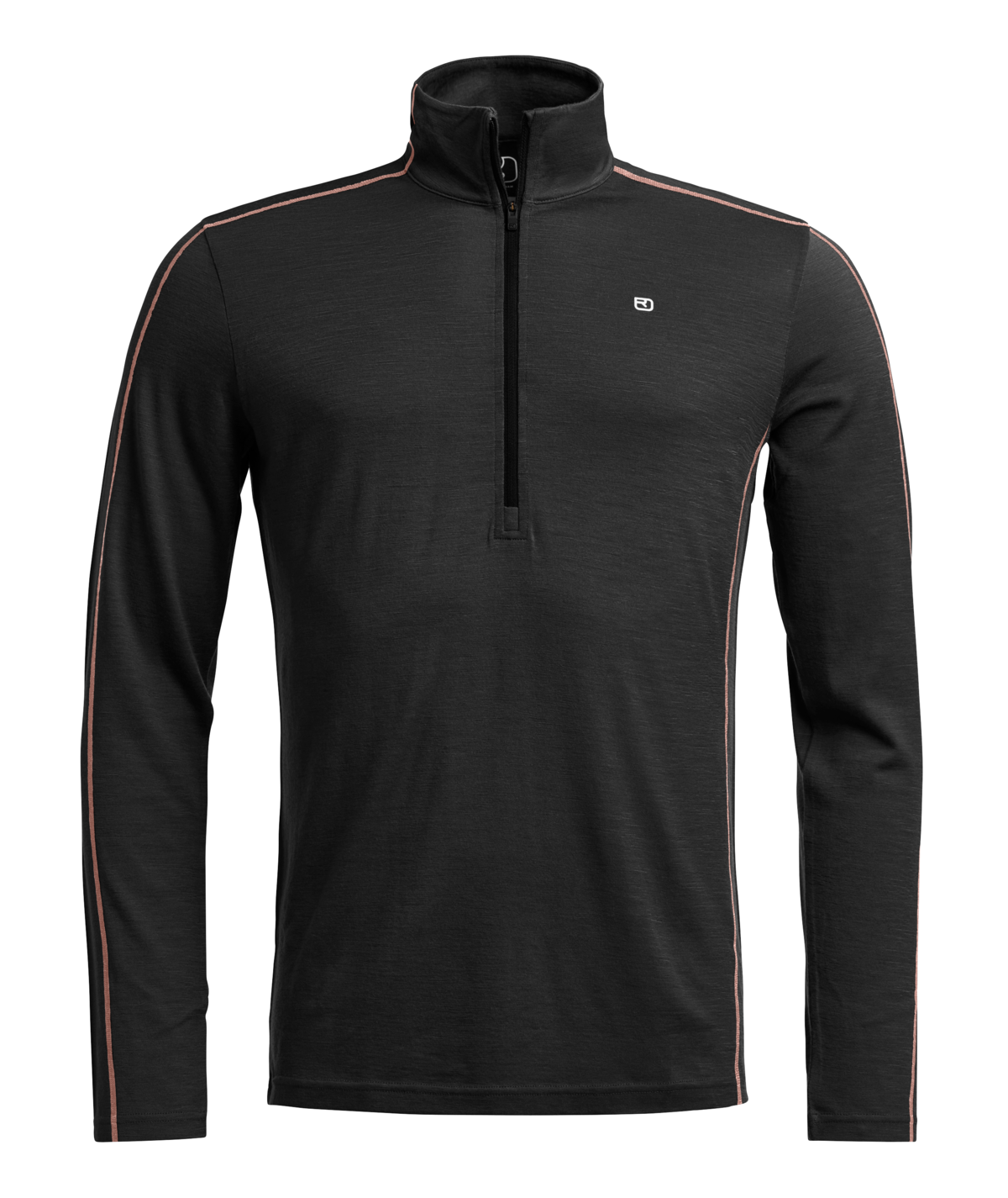 185 ROCK'n'WOOL ZIP NECK M