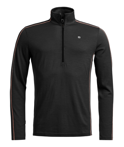 185 ROCK'n'WOOL ZIP NECK M