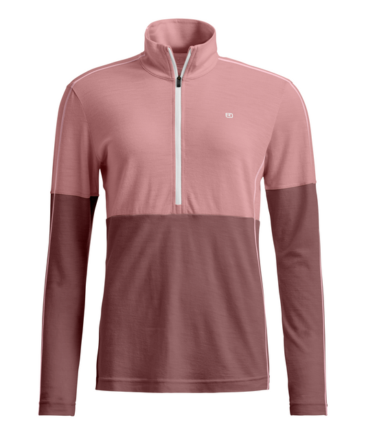 185 ROCK'n'WOOL ZIP NECK W