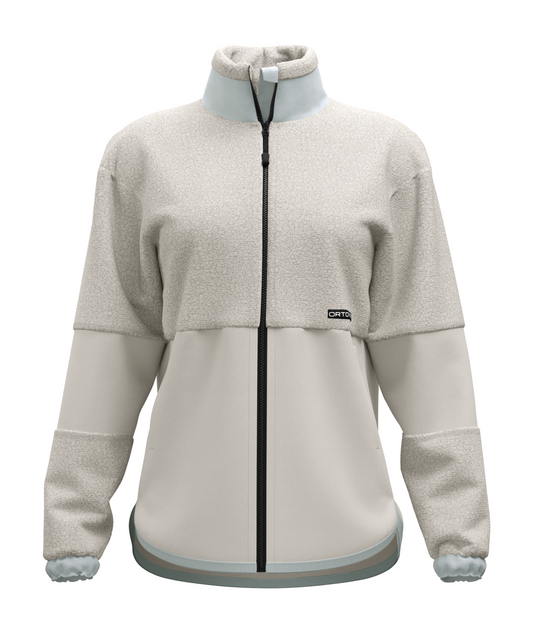 FLEECE TEDDY JACKET W