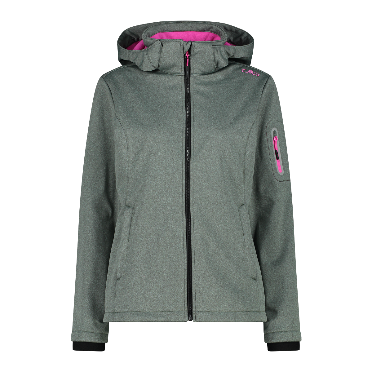 WOMAN JACKET ZIP HOOD