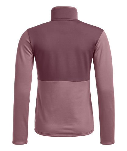FLEECE LIGHT ZIP NECK W