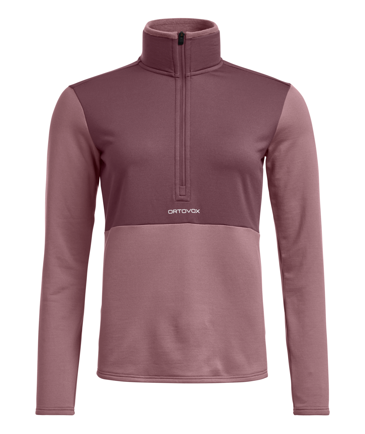 FLEECE LIGHT ZIP NECK W