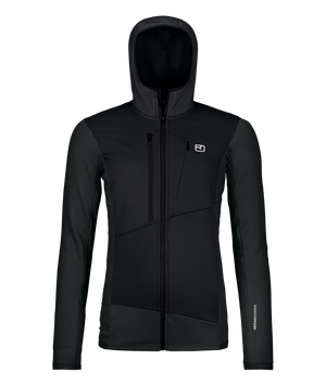 FLEECE GRID HOODY W