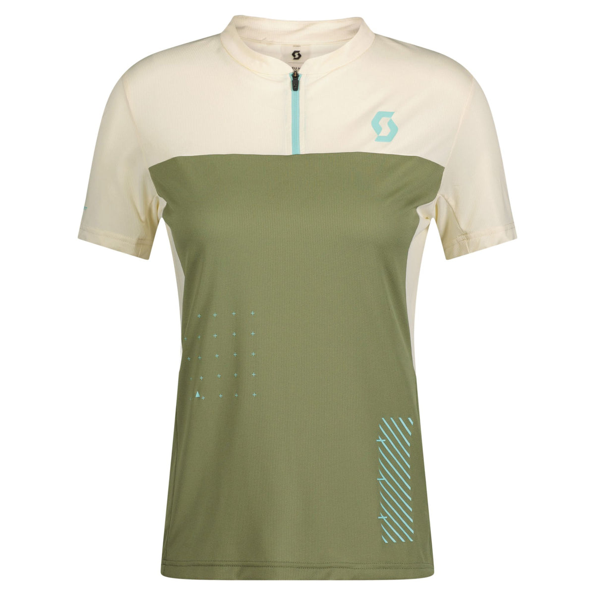 SCO Tee W's Trail Vertic Zip SS