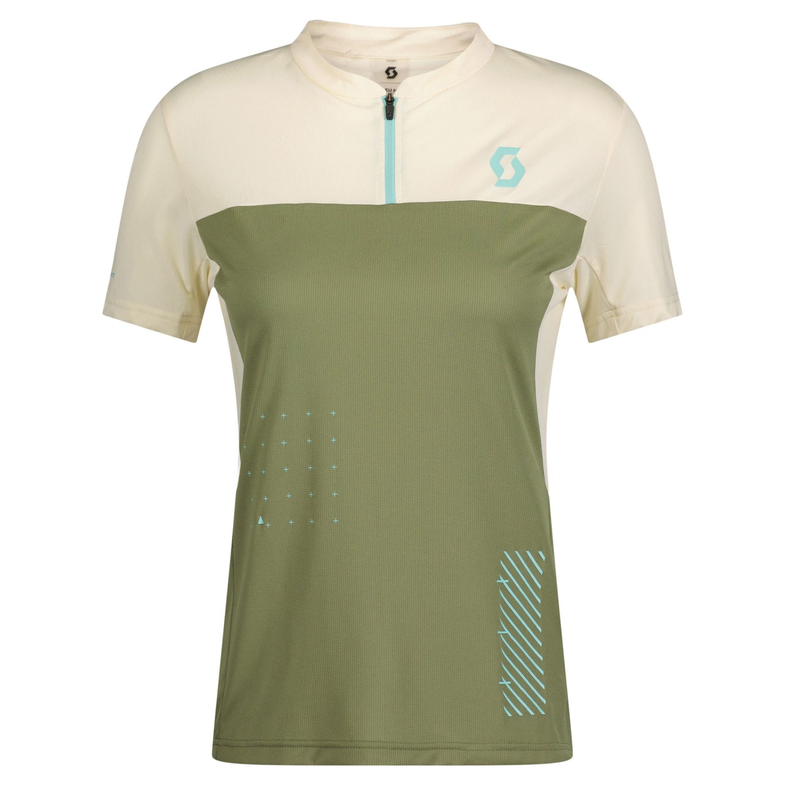 SCO Tee W's Trail Vertic Zip SS