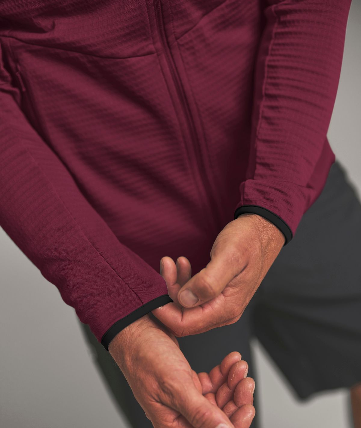FLEECE LIGHT GRID JACKET M