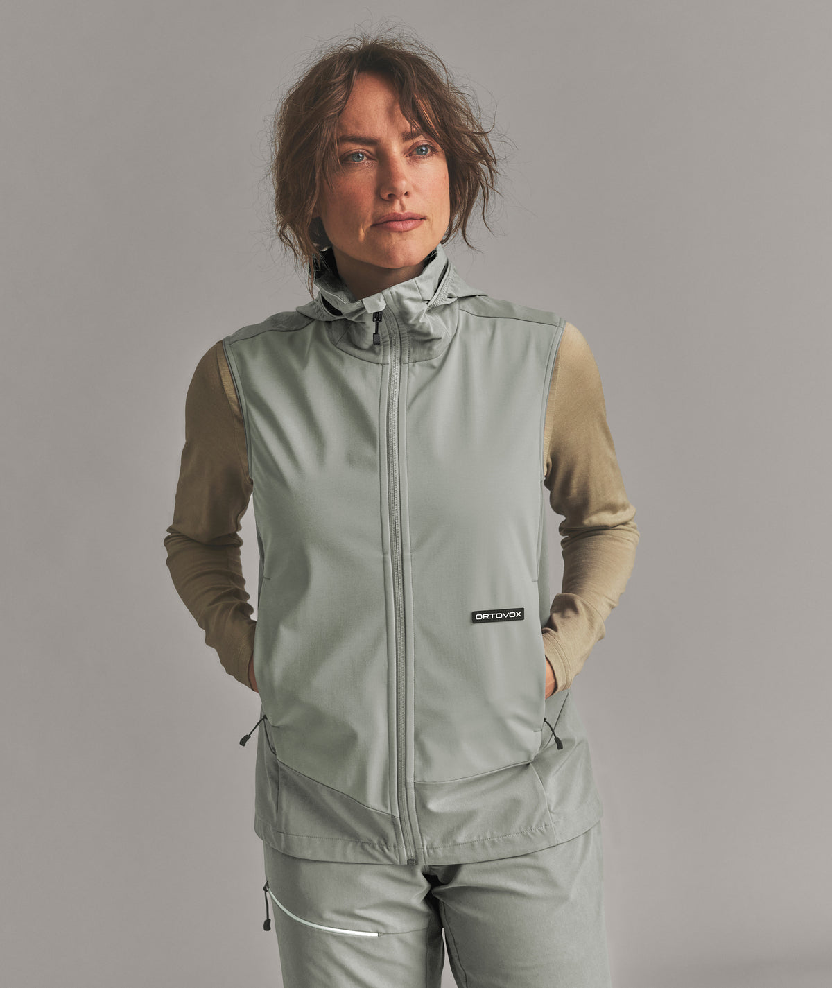 ORTLER SOFTSHELL PLUS VEST W