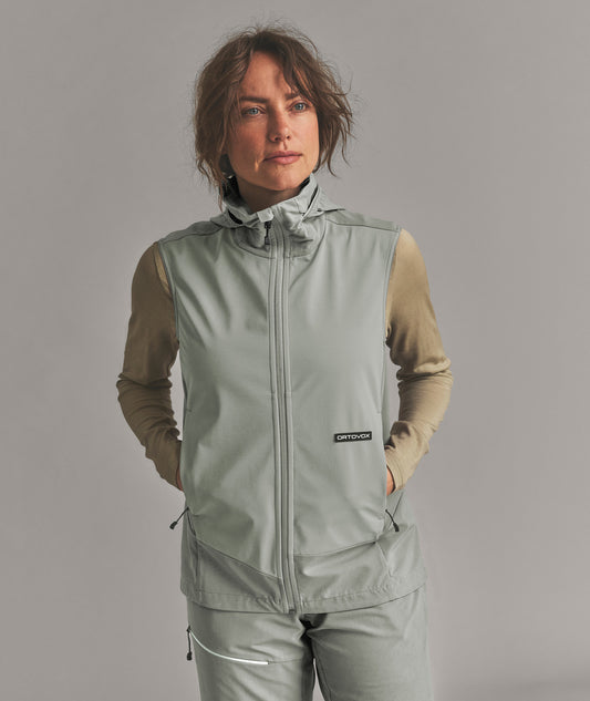 ORTLER SOFTSHELL PLUS VEST W