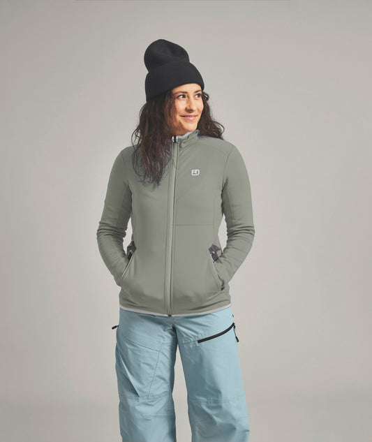 FLEECE HOODY W