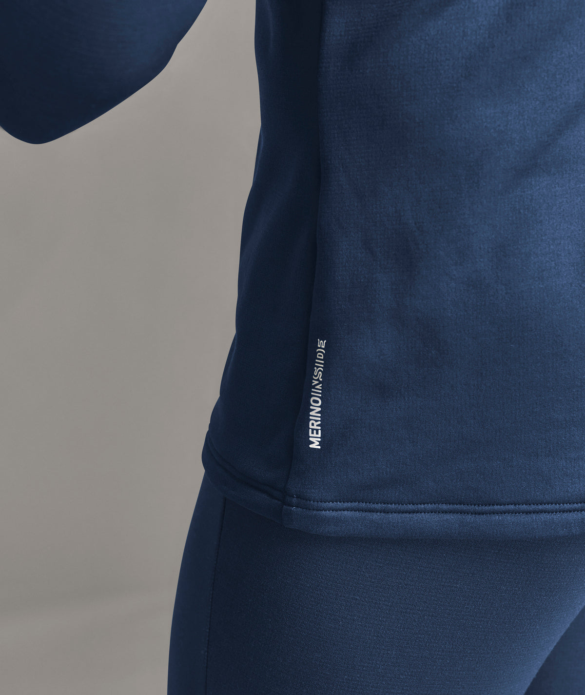 FLEECE LIGHT ZIP NECK M