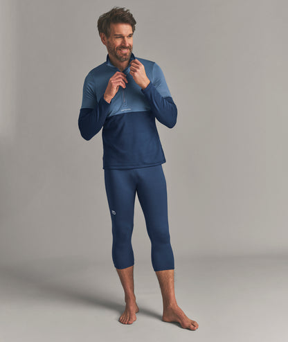 FLEECE LIGHT ZIP NECK M
