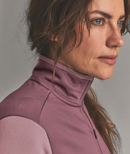 FLEECE LIGHT ZIP NECK W