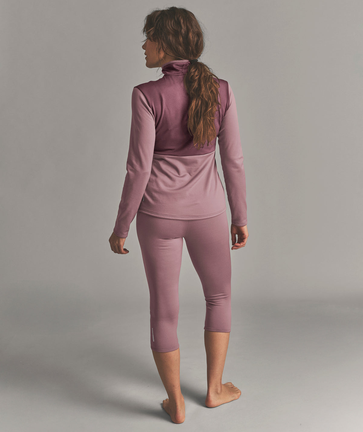 FLEECE LIGHT ZIP NECK W