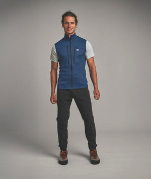 FLEECE GRID VEST M