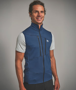 FLEECE GRID VEST M