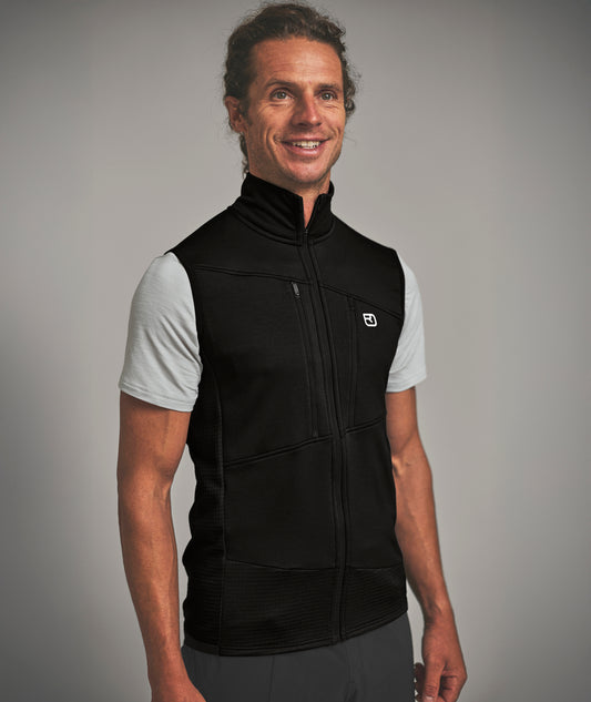 Fleece Grid Vest M