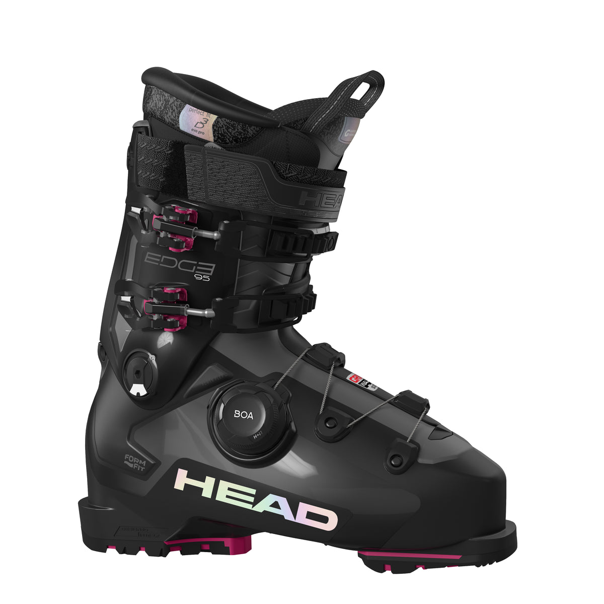 EDGE 95 W HV GW BOA BLACK-FUCHSIA