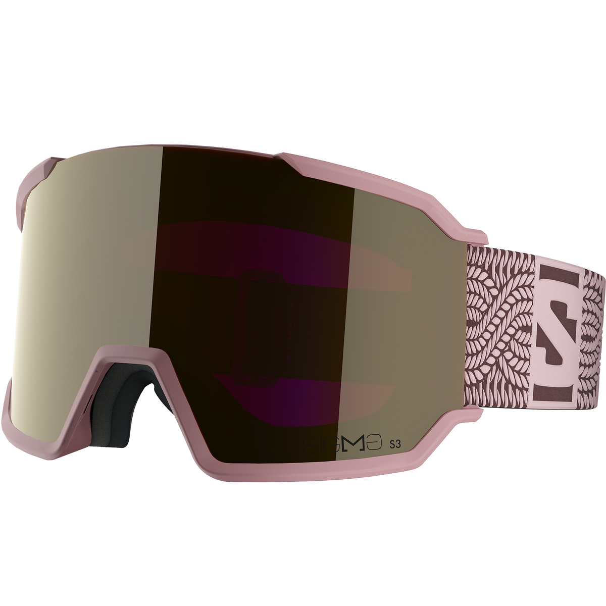 GOGGLES S/VIEW 3 SIGMA PINK/Black Gold