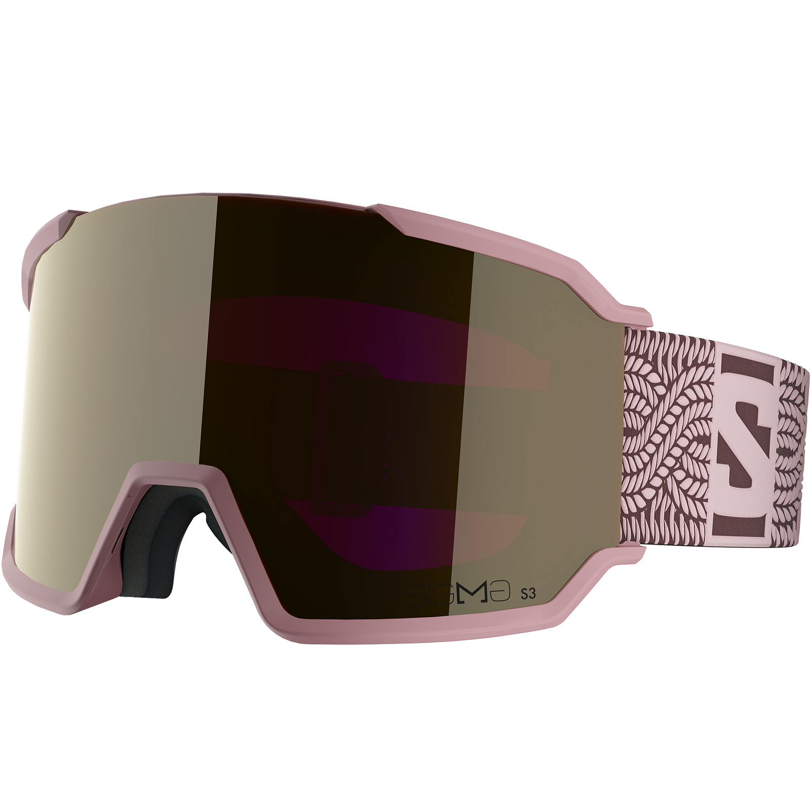 GOGGLES S/VIEW 3 SIGMA PINK/Black Gold