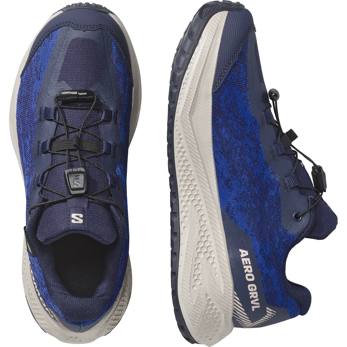 SHOES AERO GRVL WP J Mar Bl/Slv Cl/Blu