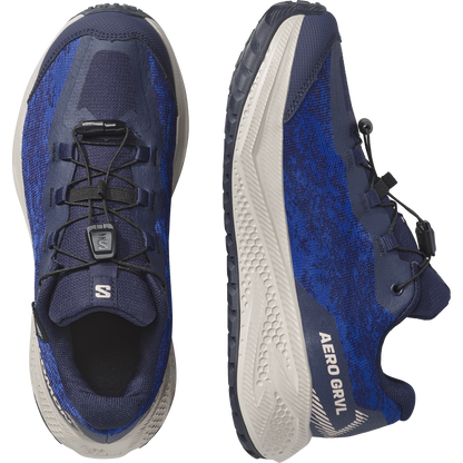 SHOES AERO GRVL WP J Mar Bl/Slv Cl/Blu