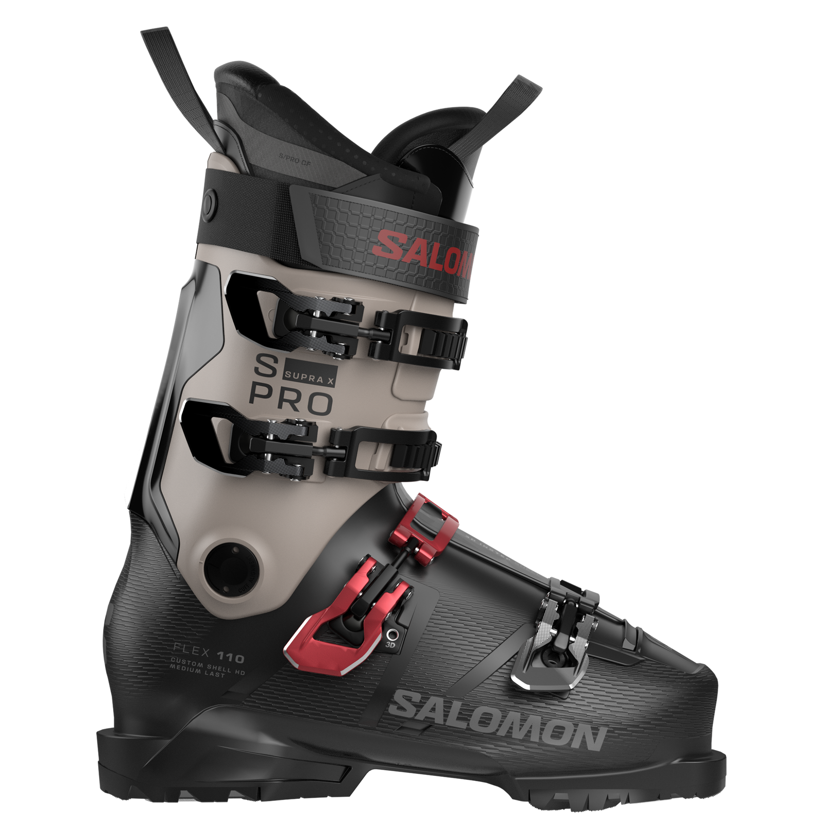 ALP. BOOTS S/PRO SUPRA X110 Black/Roa Ca