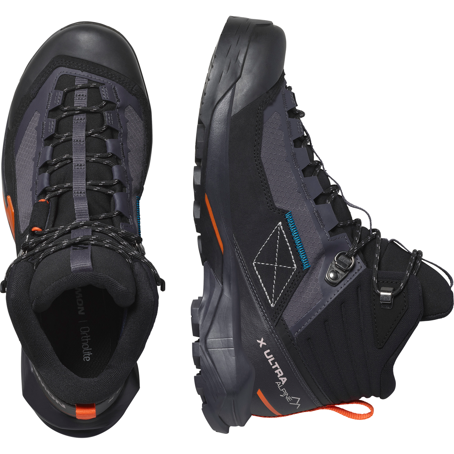 SHOES X ULTRA ALPINE MID GTX W 9 Iron/Bl