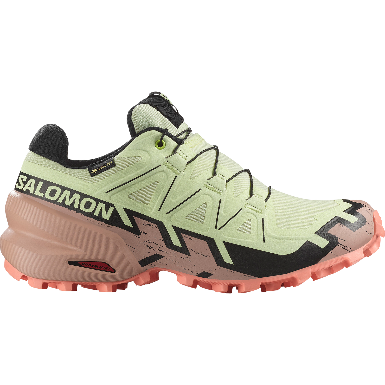 SHOES SPEEDCROSS 6 GTX W Lime C/Mahogr/B