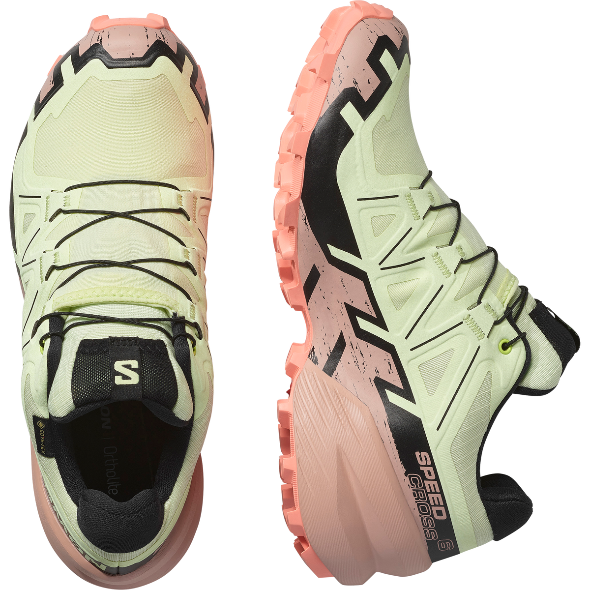 SHOES SPEEDCROSS 6 GTX W Lime C/Mahogr/B