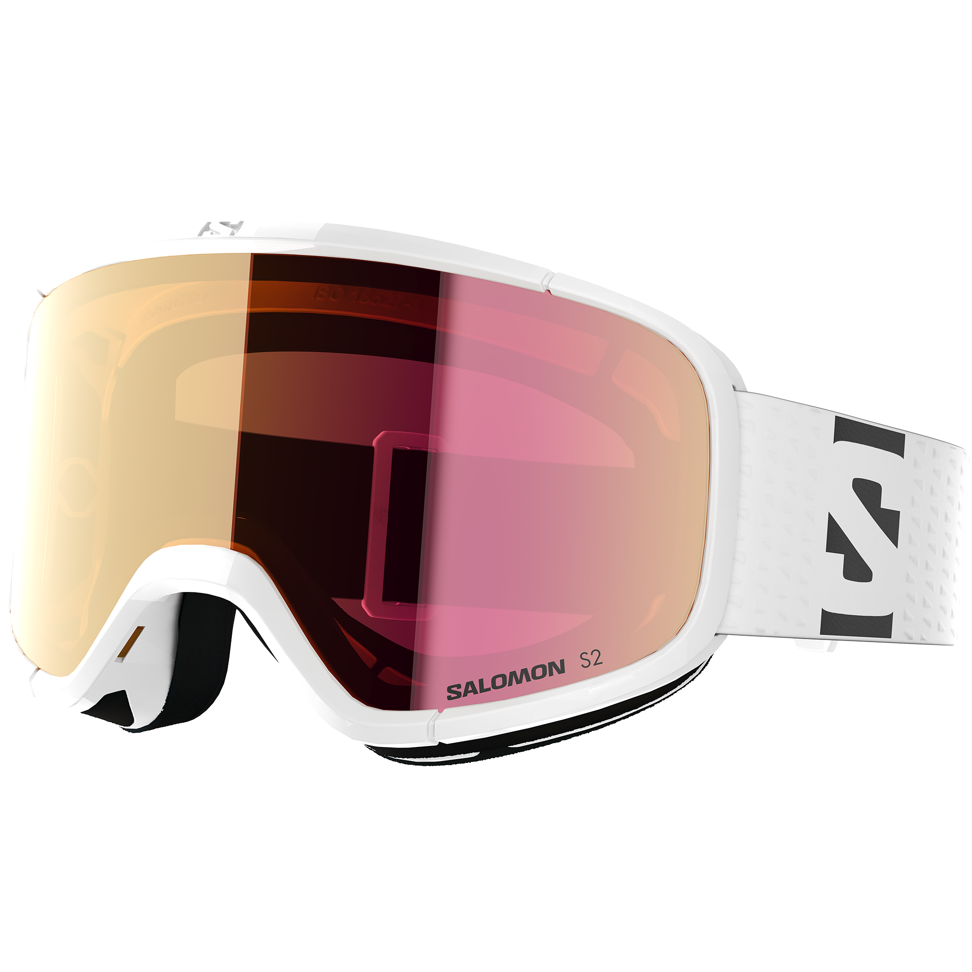 GOGGLES LUMI WHITE/Ruby
