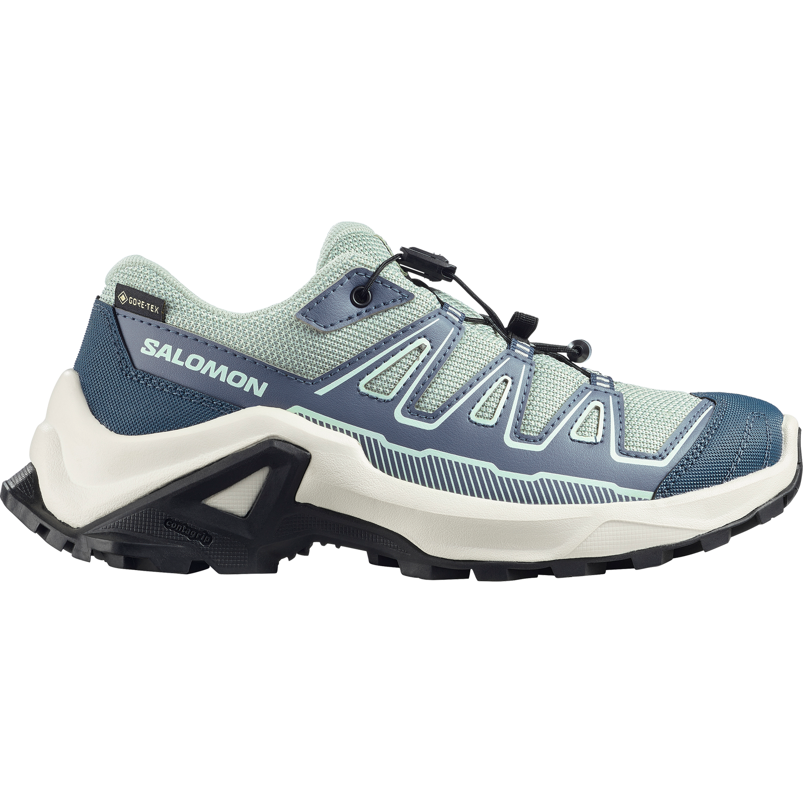 SHOES X ULTRA GTX J Greenm/Grisai/Claqua