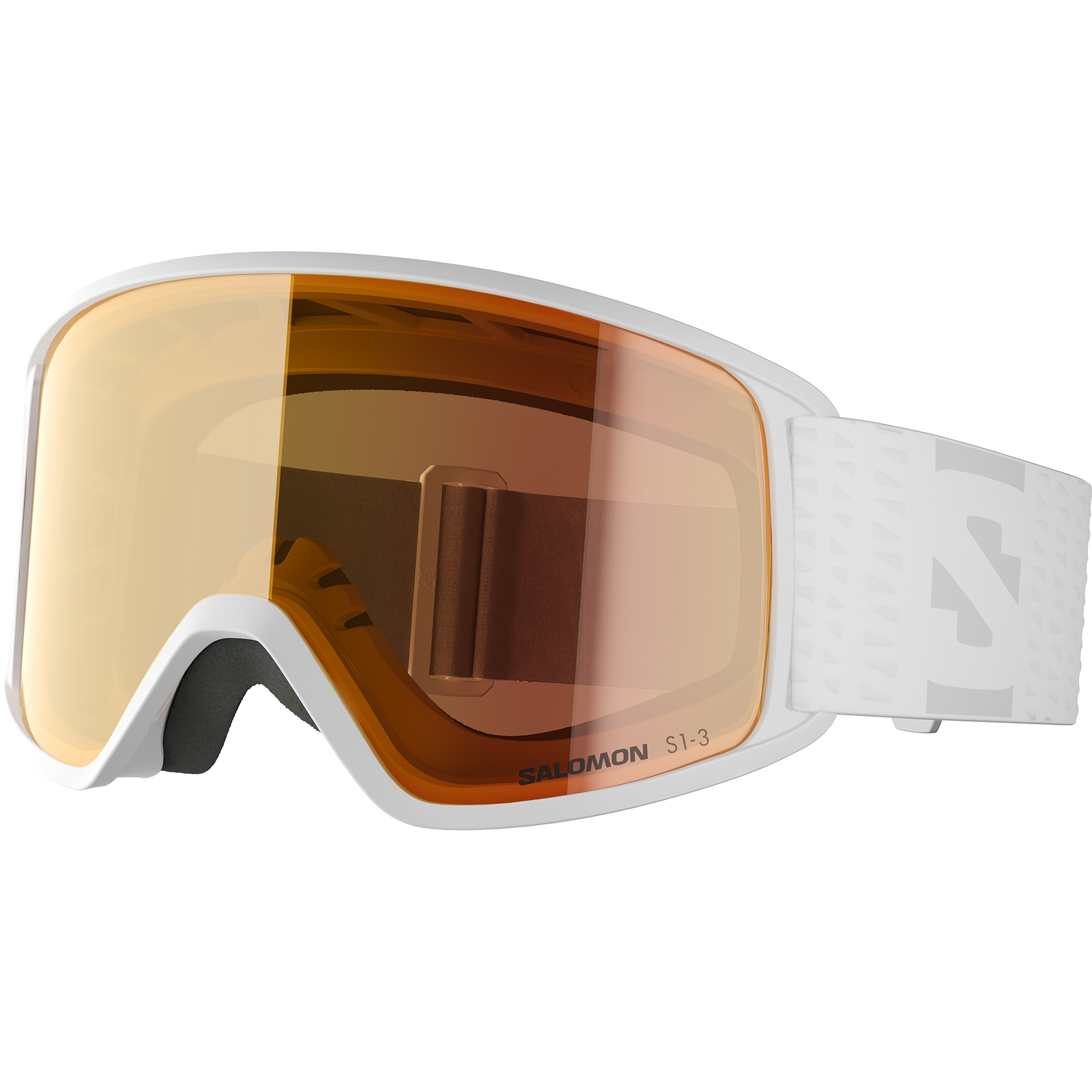 GOGGLES FORCE PHOTO White/All w RED