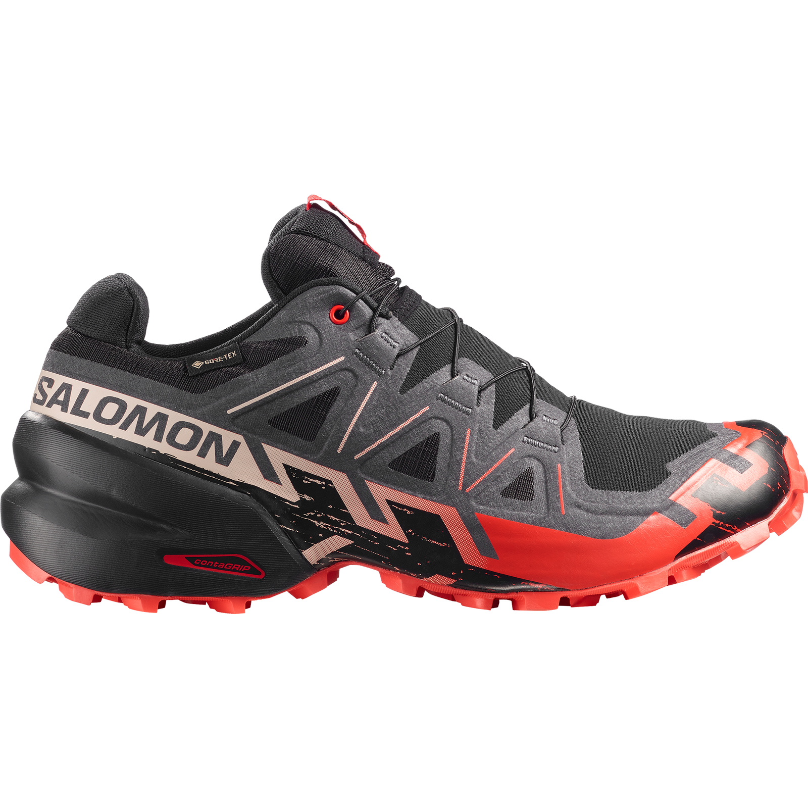 SHOES SPEEDCROSS 6 GTX Black/Fird/Almilk