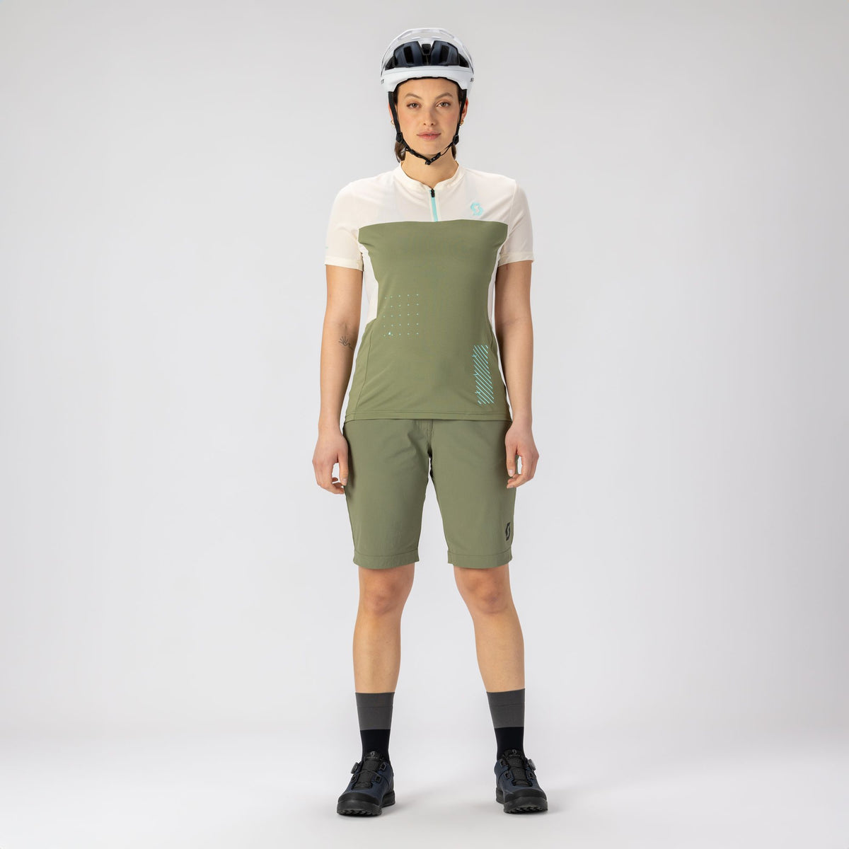 SCO Tee W's Trail Vertic Zip SS