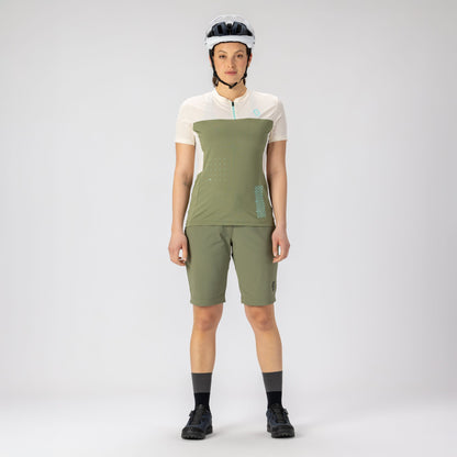 SCO Tee W's Trail Vertic Zip SS