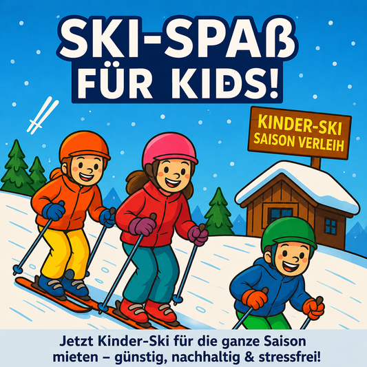 Kinder-Ski-Saison-Verleih ab