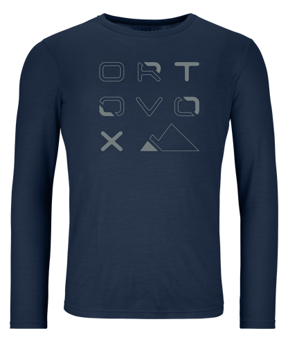 185 MERINO BRAND OUTLINE LONGSLEEVE M