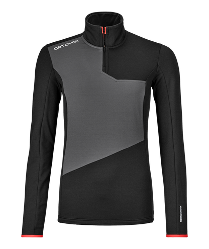 FLEECE LIGHT ZIP NECK W