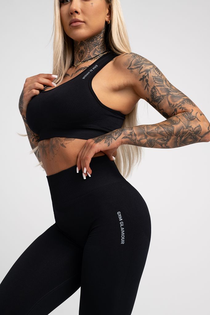 KEIZHUONIQIU Enges Top Damen Sport-BHs mit Kreuzträgern, Baumwolle,  gestreift, Fitness-Top, Yoga-BH, Crop-Top, Push-Up-Lauf-BH, Workout-Top  Seide