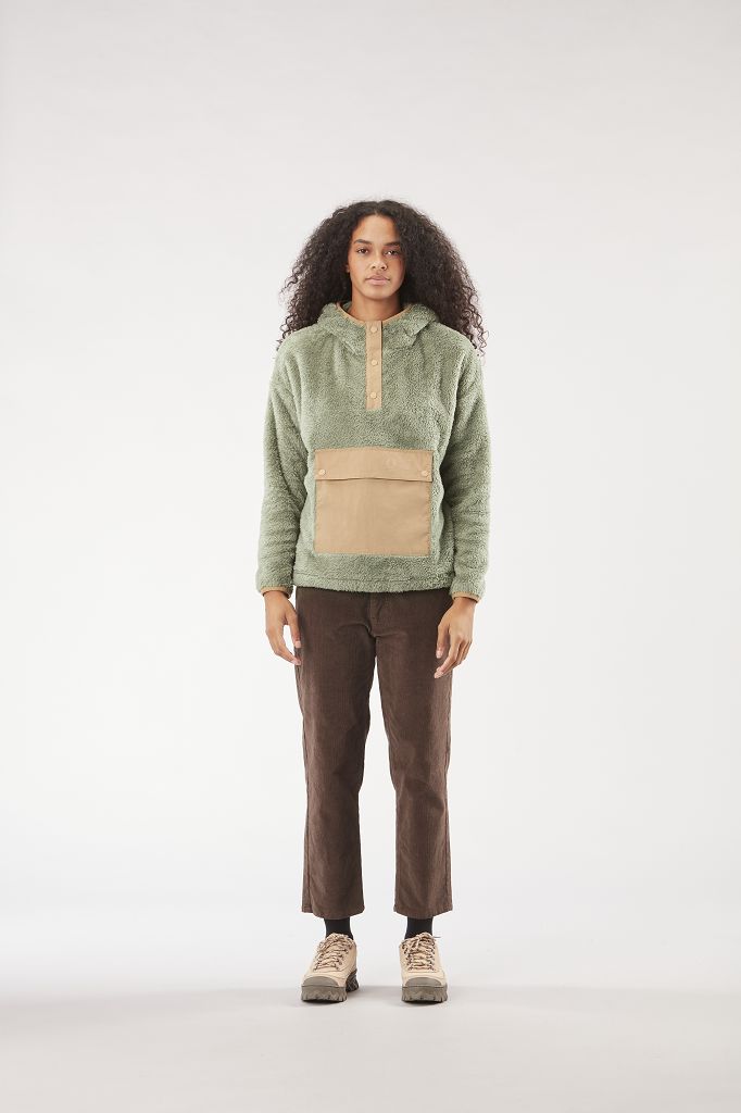 DARIE 1/4 FLEECE HOODIE