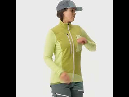 Fleece Grid Jacket W