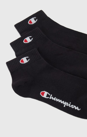 3pk Quarter Socks