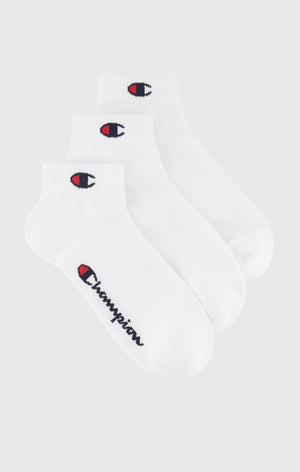 3pk Quarter Socks