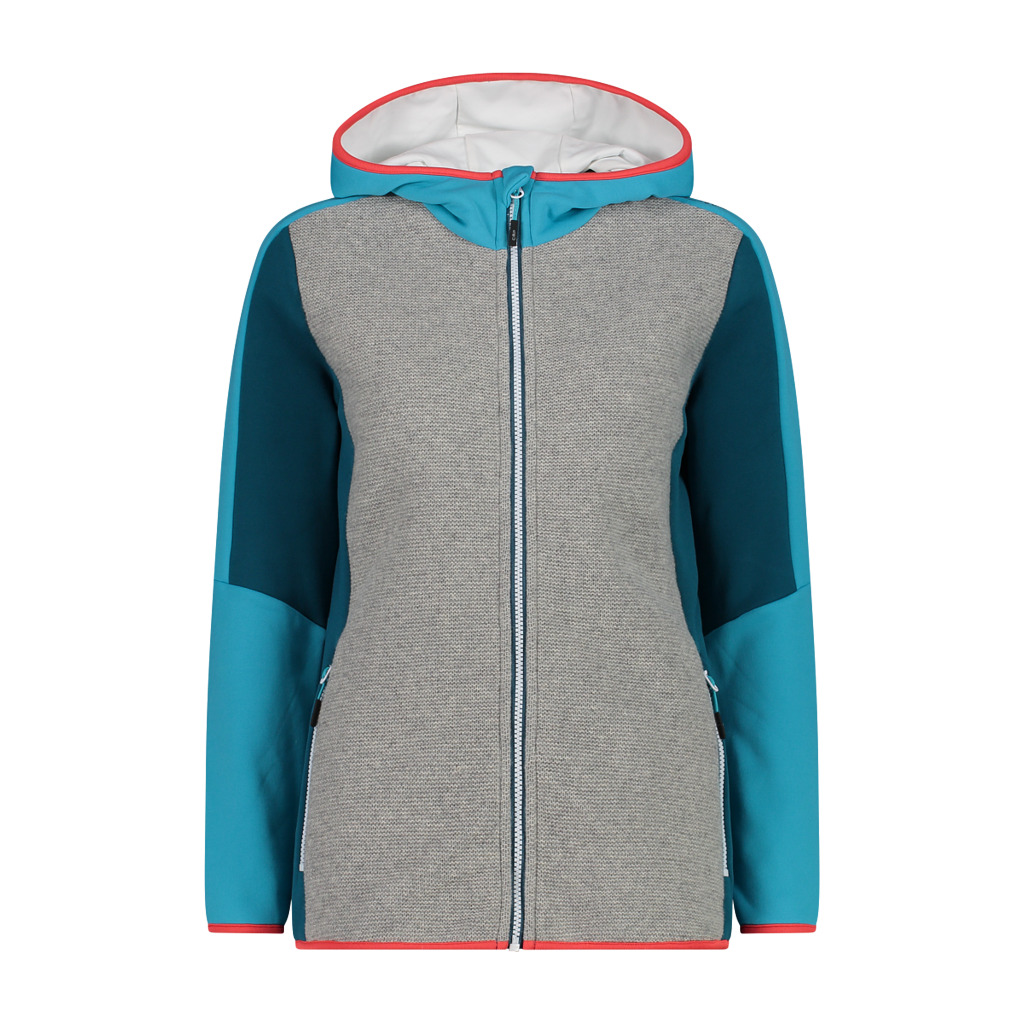 WOMAN JACKET FIX HOOD